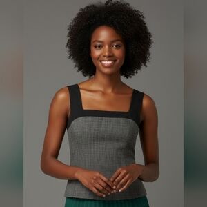 Bebe - Black and Gray Top